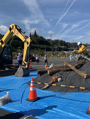 道路啓開訓練のイメージ