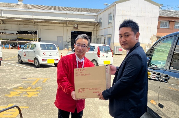 非常食の提供のイメージ