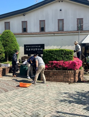 清掃活動に参加のイメージ